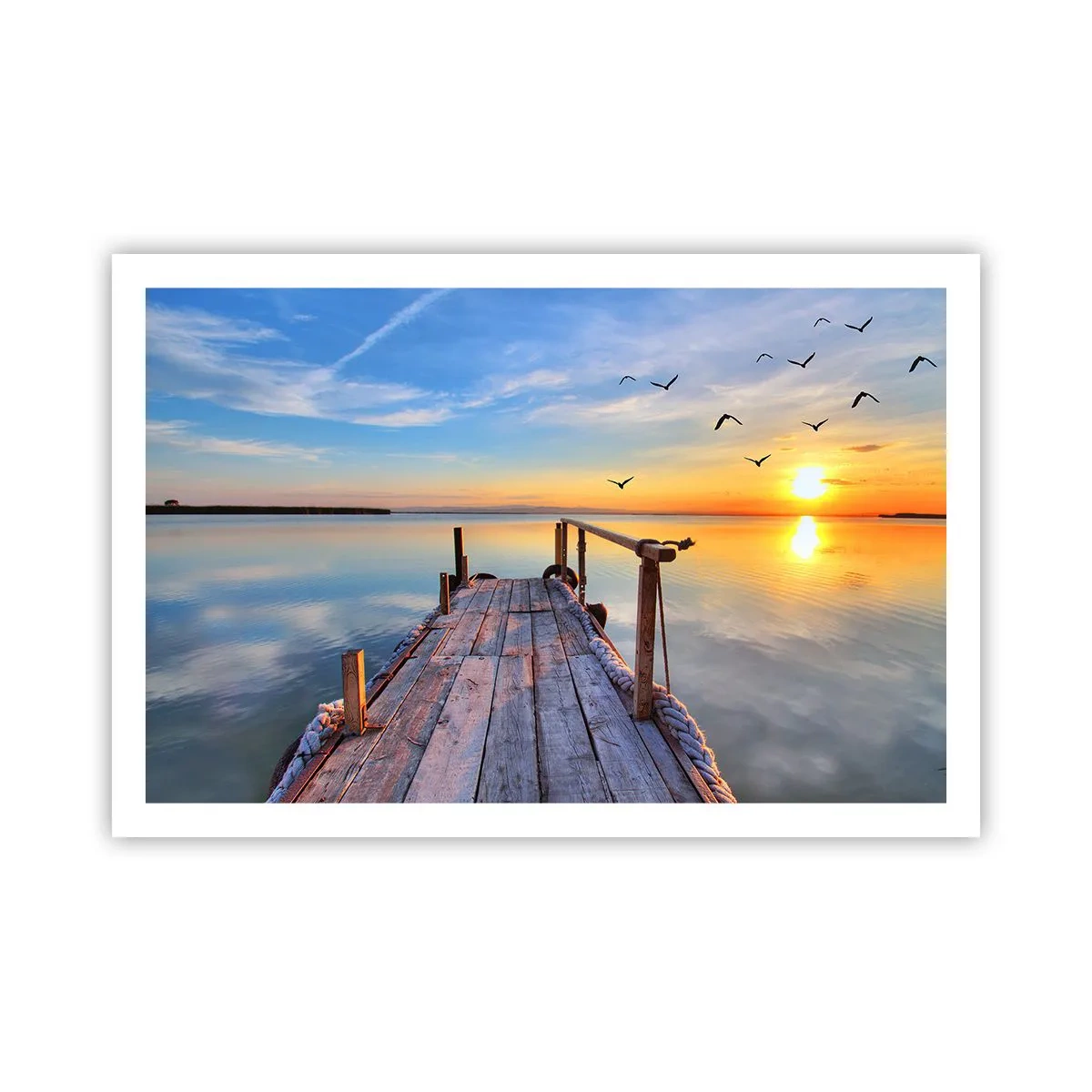Poster - Walk towards the Sun - 91x61 cm