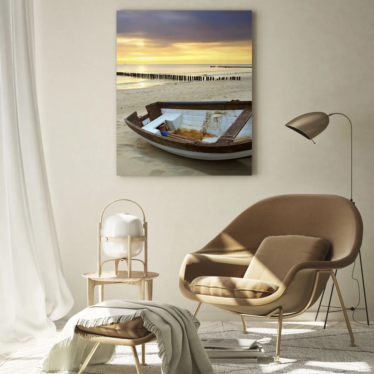 Glass picture - The Most Beautiful Beaches  - 50x70 cm