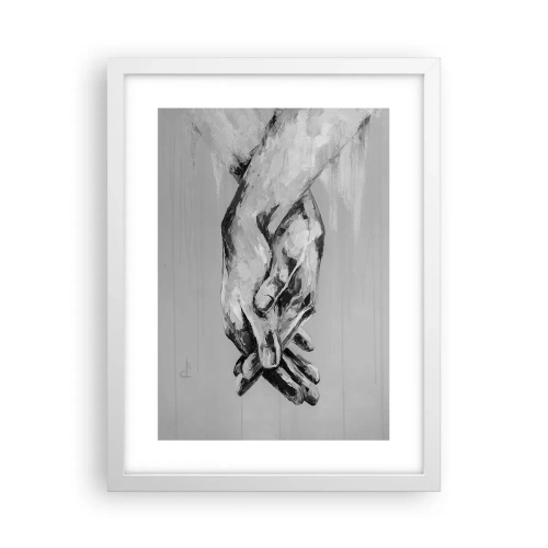 Poster in white frmae - The Beginning… - 30x40 cm