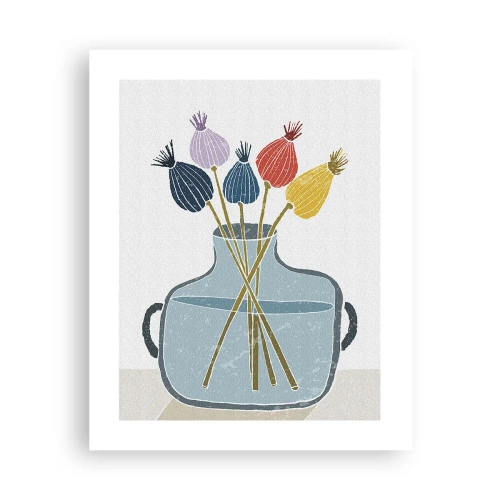 Poster - As Quiet as Poppies - 40x50 cm