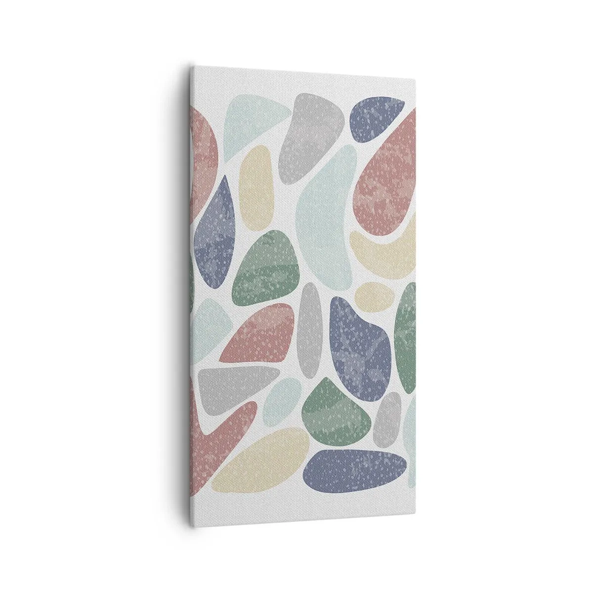 Canvas picture - Mosaic of Powdered Colours - 55x100 cm