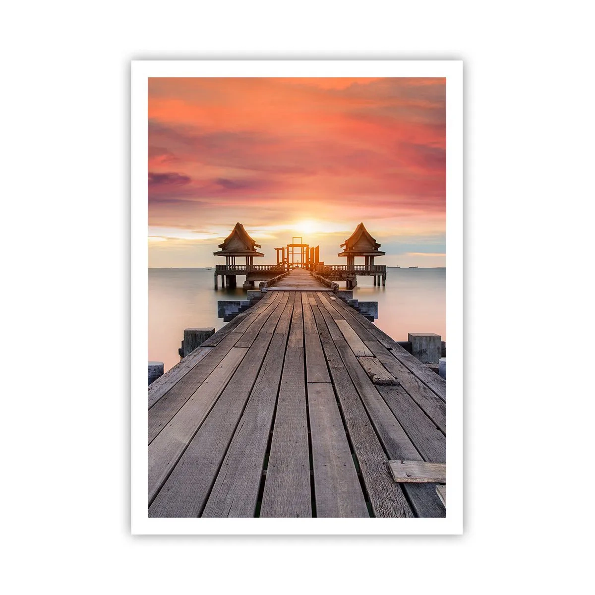 Poster - Sunset on the East - 70x100 cm