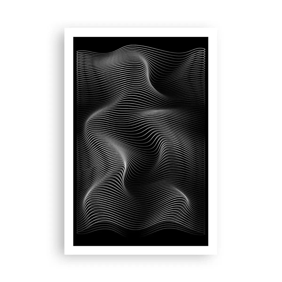 Poster - Dance of the Light in Space - 61x91 cm
