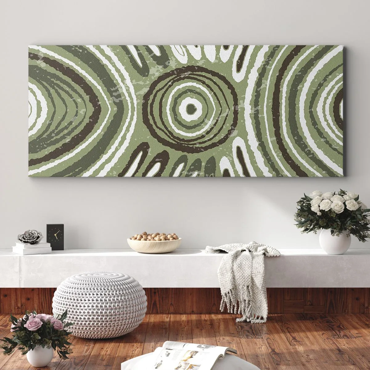 Canvas picture - Explosion of Emotions - 100x40 cm