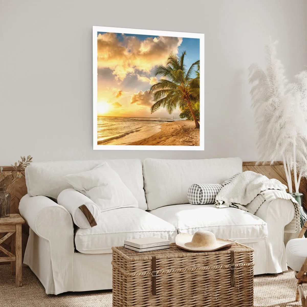 Poster - Eternal Summer, Always Holidays - 40x40 cm