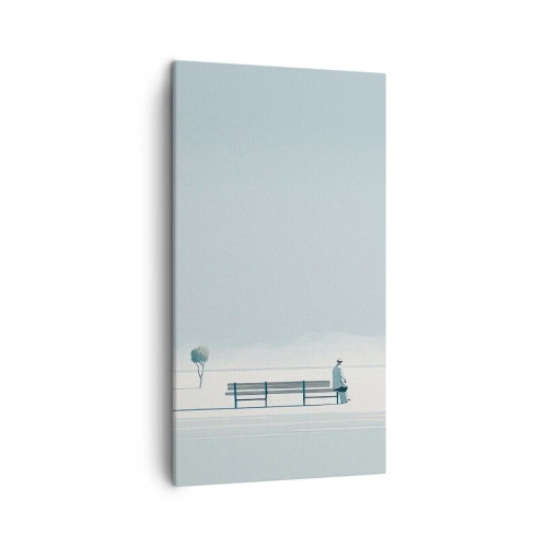 Canvas picture - Yes, I Am Waiting - 45x80 cm