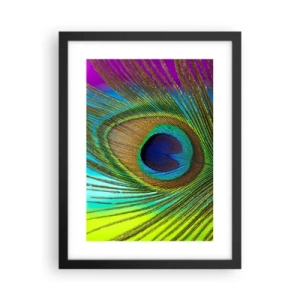 Poster in black frame - Eye to Eye - 30x40 cm