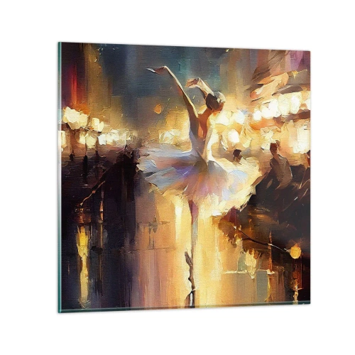 Glass picture - Miracle on the Street - 60x60 cm