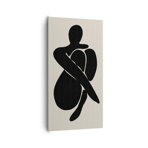 Canvas picture - In Her Own Arms - 65x120 cm