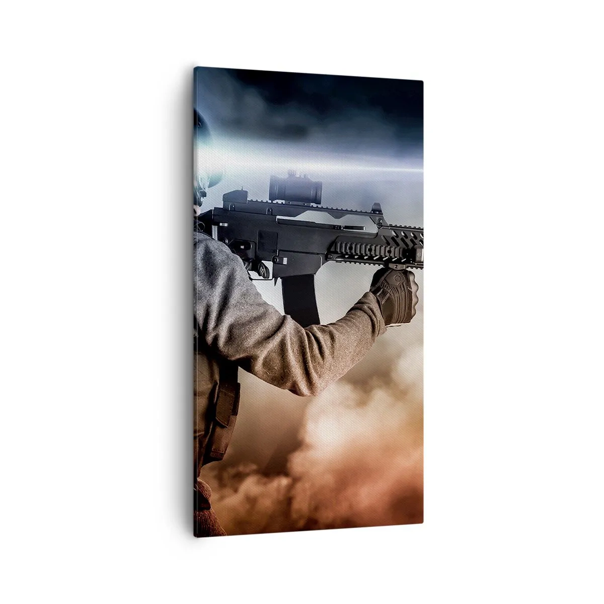 Canvas picture - Simply a Hero - 55x100 cm