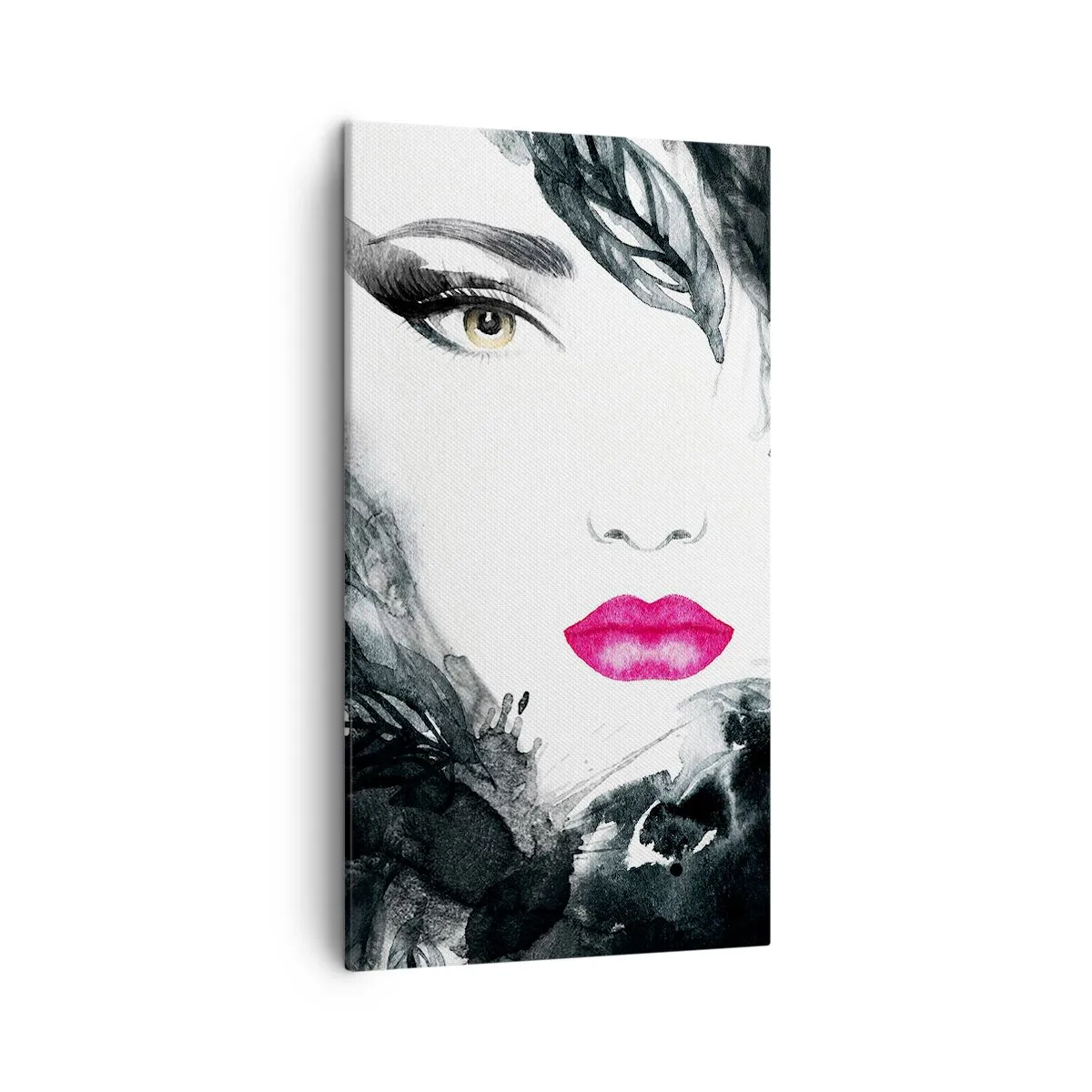 Canvas picture - Watch out for Femme Fatale! - 45x80 cm