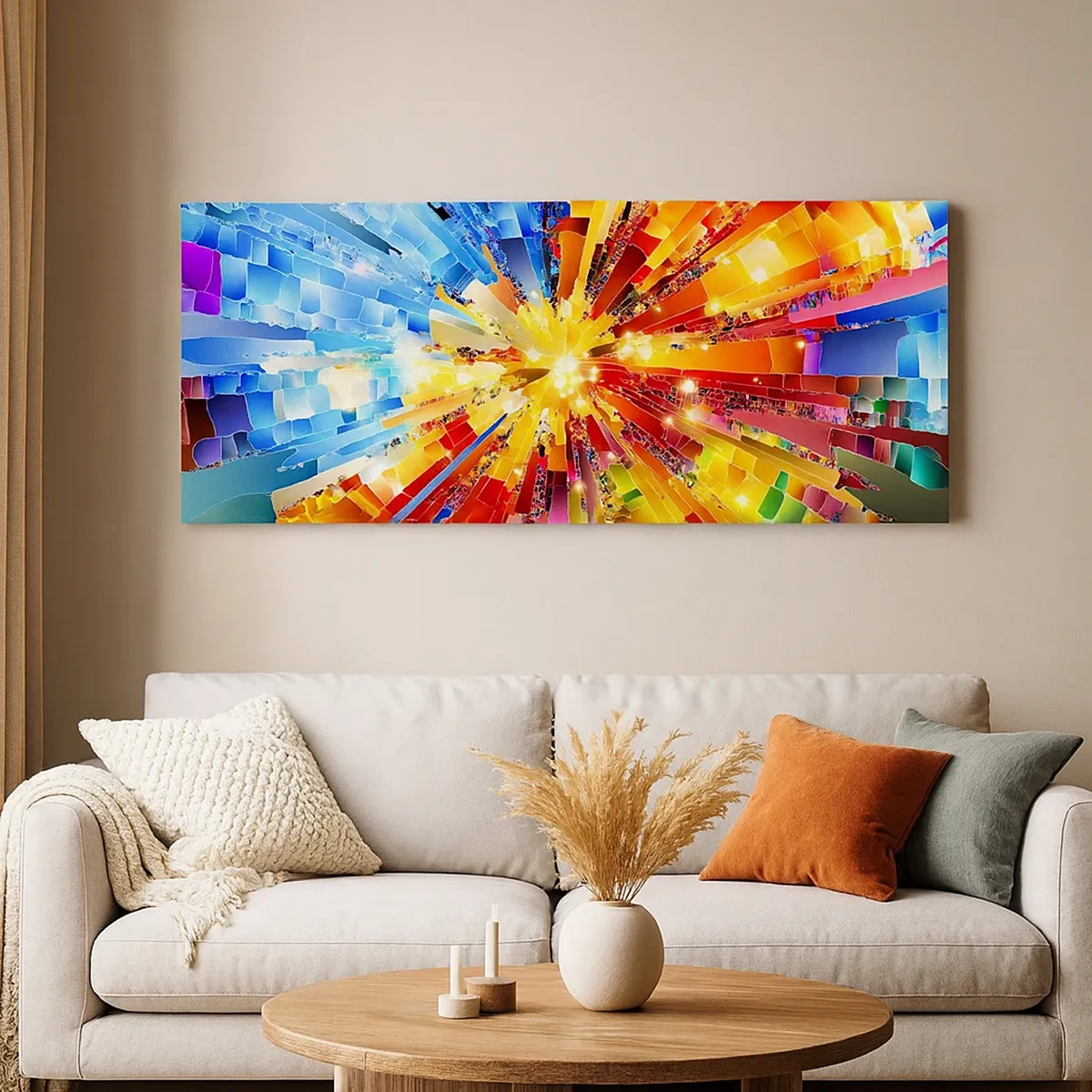 Canvas picture - In Medias Res - 30x30 cm