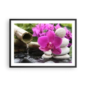 Poster in black frame - You Are Already Resting - 70x50 cm