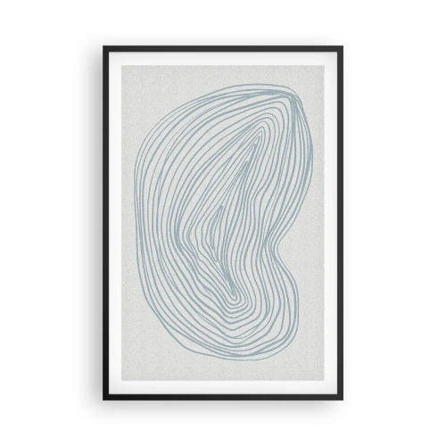 Poster in black frame - Smile of a Drop - 61x91 cm