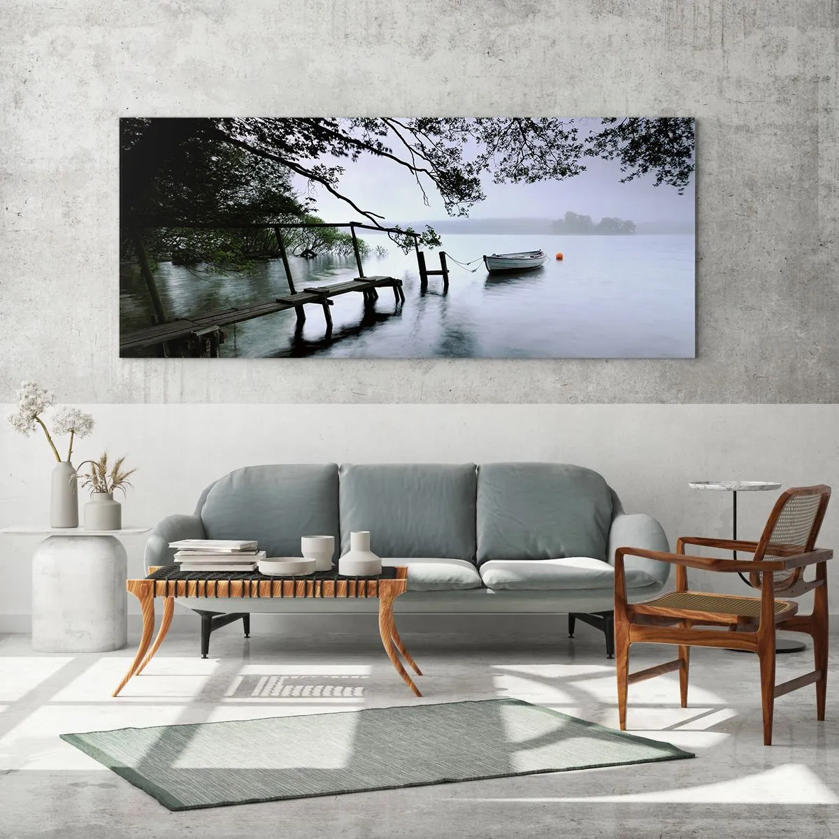 Glass picture - You Are Resting Now - 160x50 cm