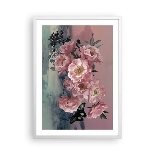 Poster in white frmae - Peak of Romanticism - 50x70 cm