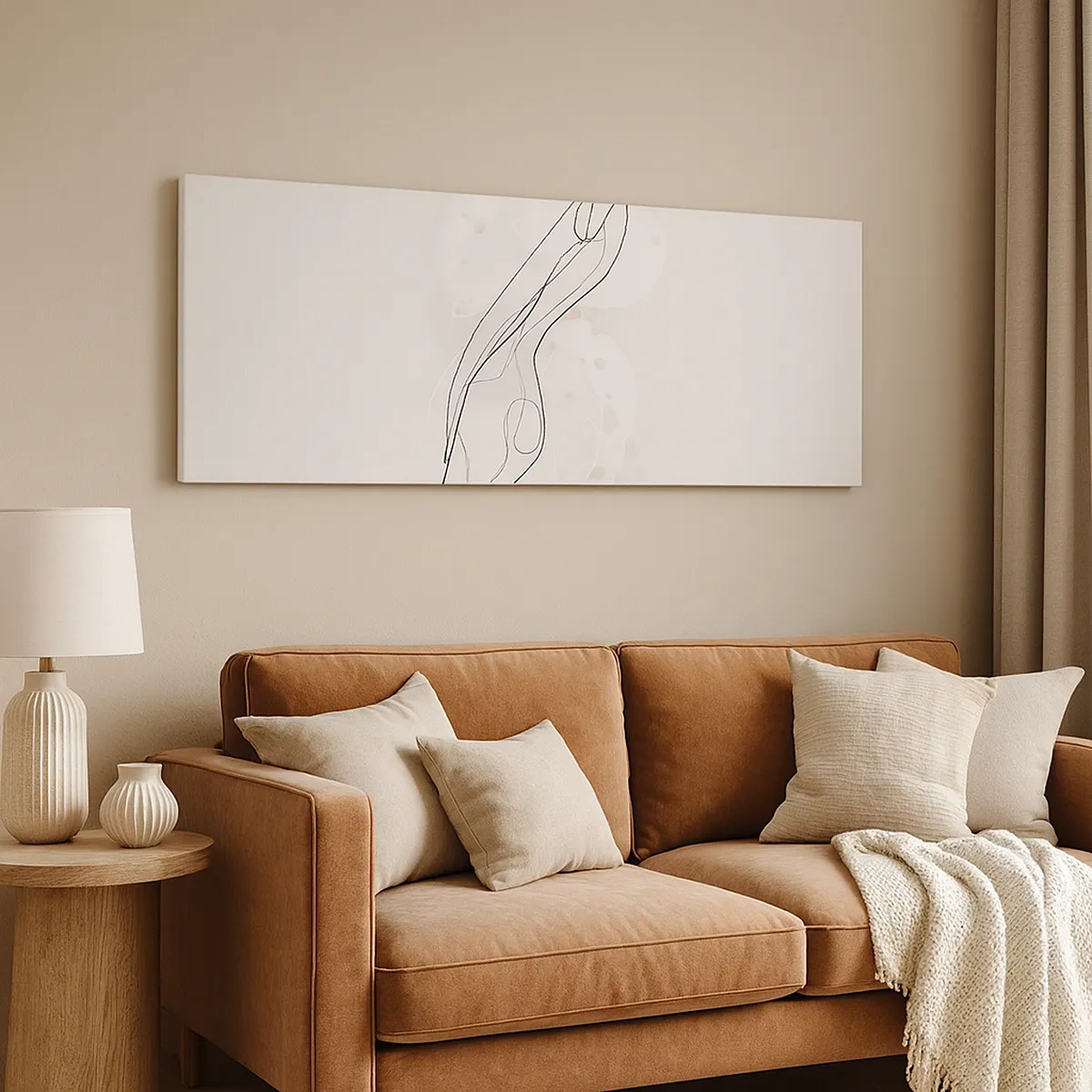 Canvas picture - One Look Will Not Be Enough - 30x30 cm