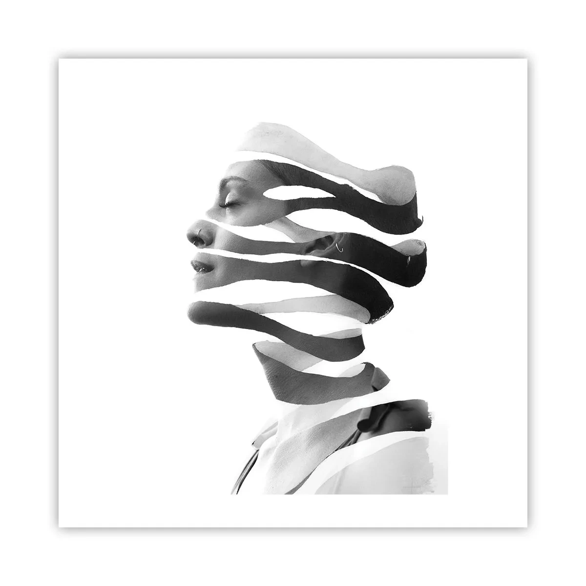 Poster - Surrealistic Portrait - 50x50 cm