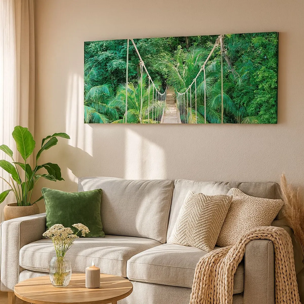 Canvas picture - Welcome to the Jungle! - 100x40 cm