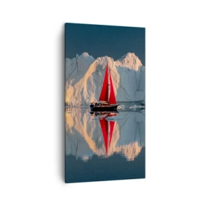 Canvas picture - On the Edge of the World - 45x80 cm