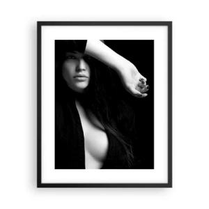 Poster in black frame - School of Seduction - 40x50 cm