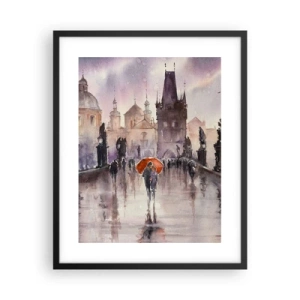 Poster in black frame - Peaople Don't Change - 40x50 cm