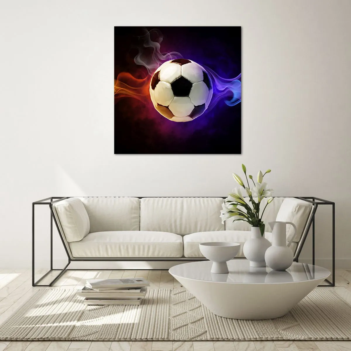 Glass picture - Magical Power Of A Play - 30x30 cm