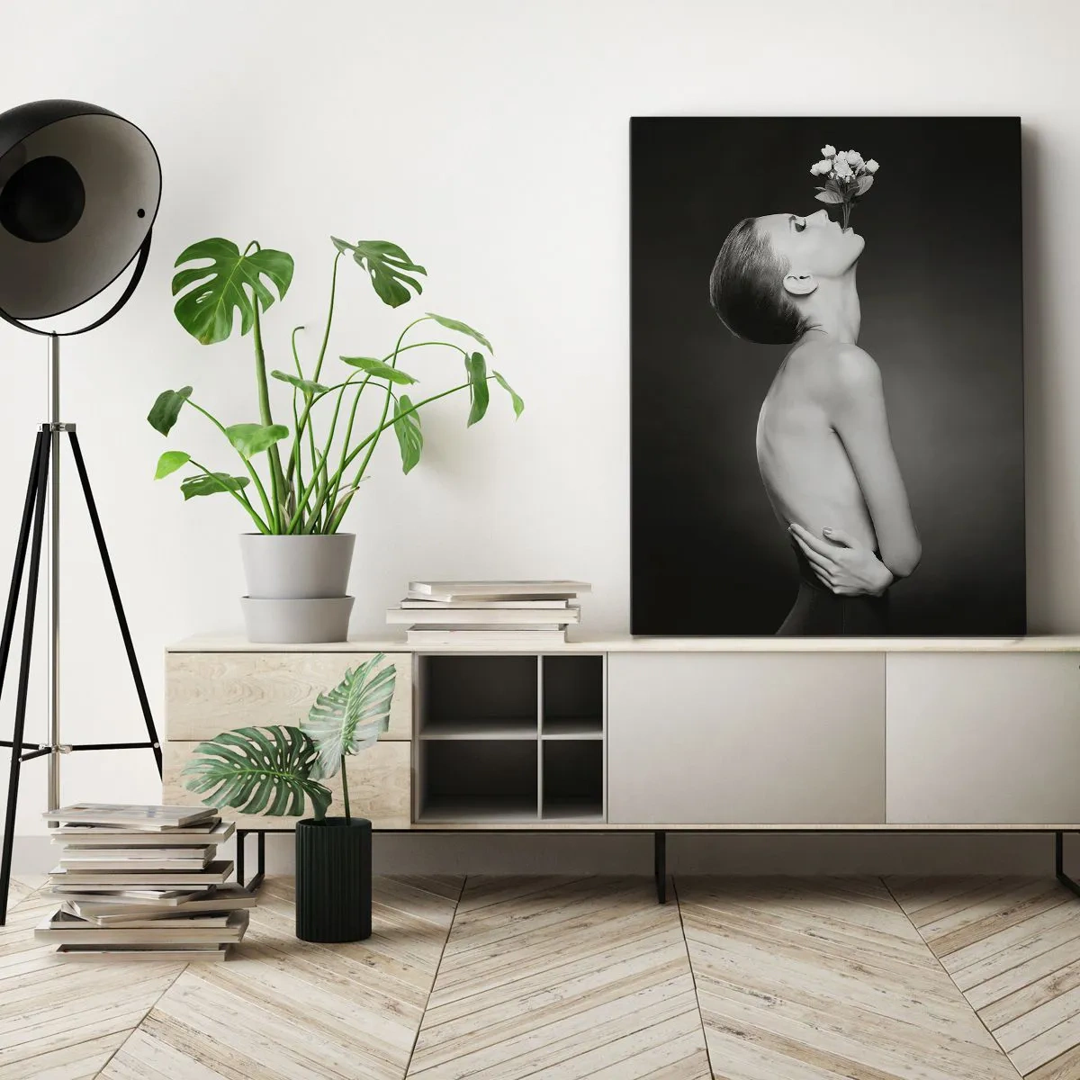 Canvas picture - Eccentric Elegance - 45x80 cm