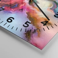 Clock face with numbers