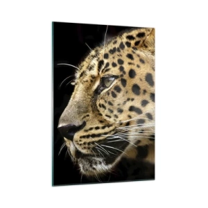 Glass picture - Calm, Focused, Ready - 50x70 cm