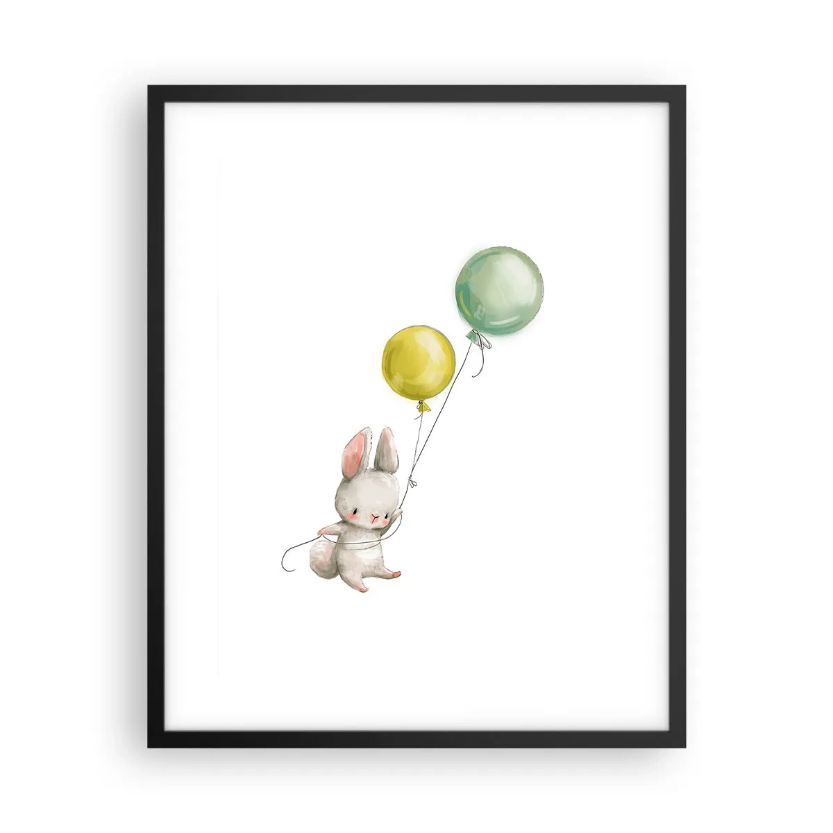 Poster in black frame - I Will Fly Too! - 40x50 cm