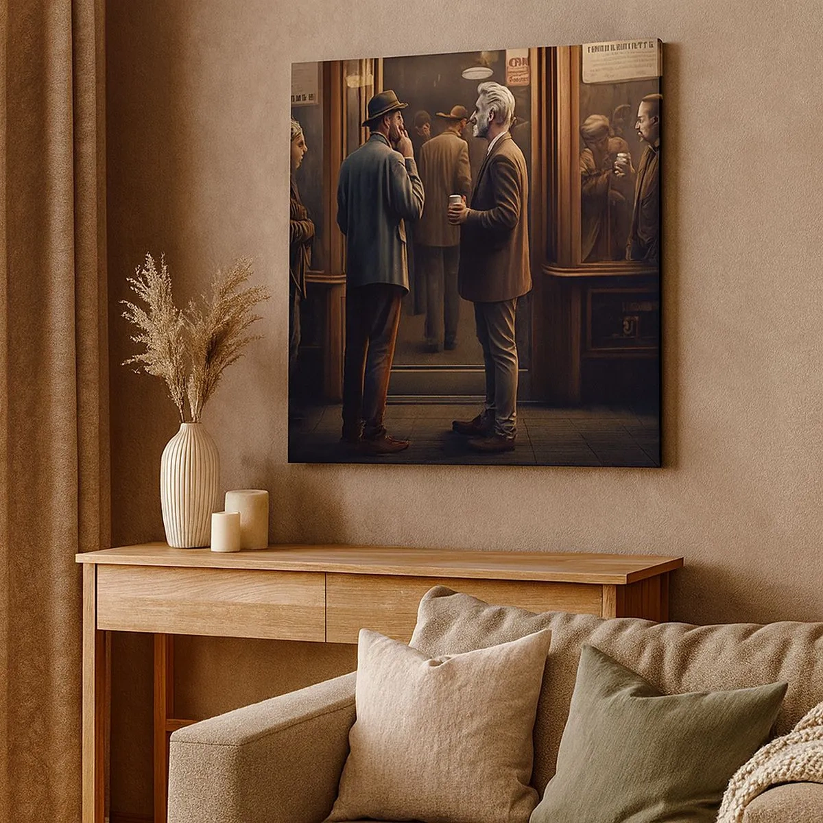 Canvas picture - Good Time of the Day - 30x30 cm