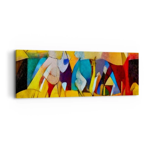 Canvas picture - Sun -Life - Happiness - 90x30 cm