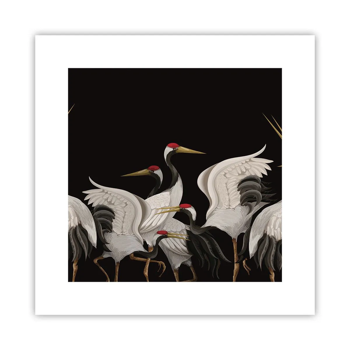 Poster - Bird Affairs - 30x30 cm