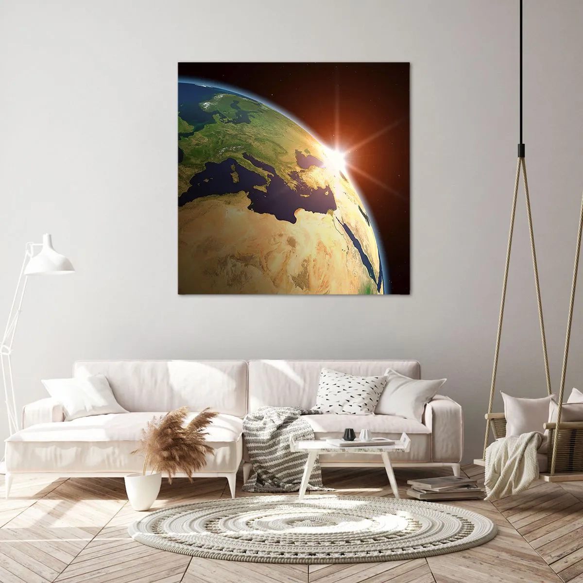 Canvas picture - Sunrise  - 30x30 cm