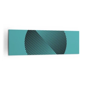Canvas picture - Circle - Geometrical Variation - 160x50 cm