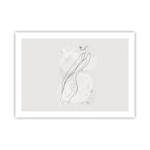 Poster - One Look Will Not Be Enough - 70x50 cm