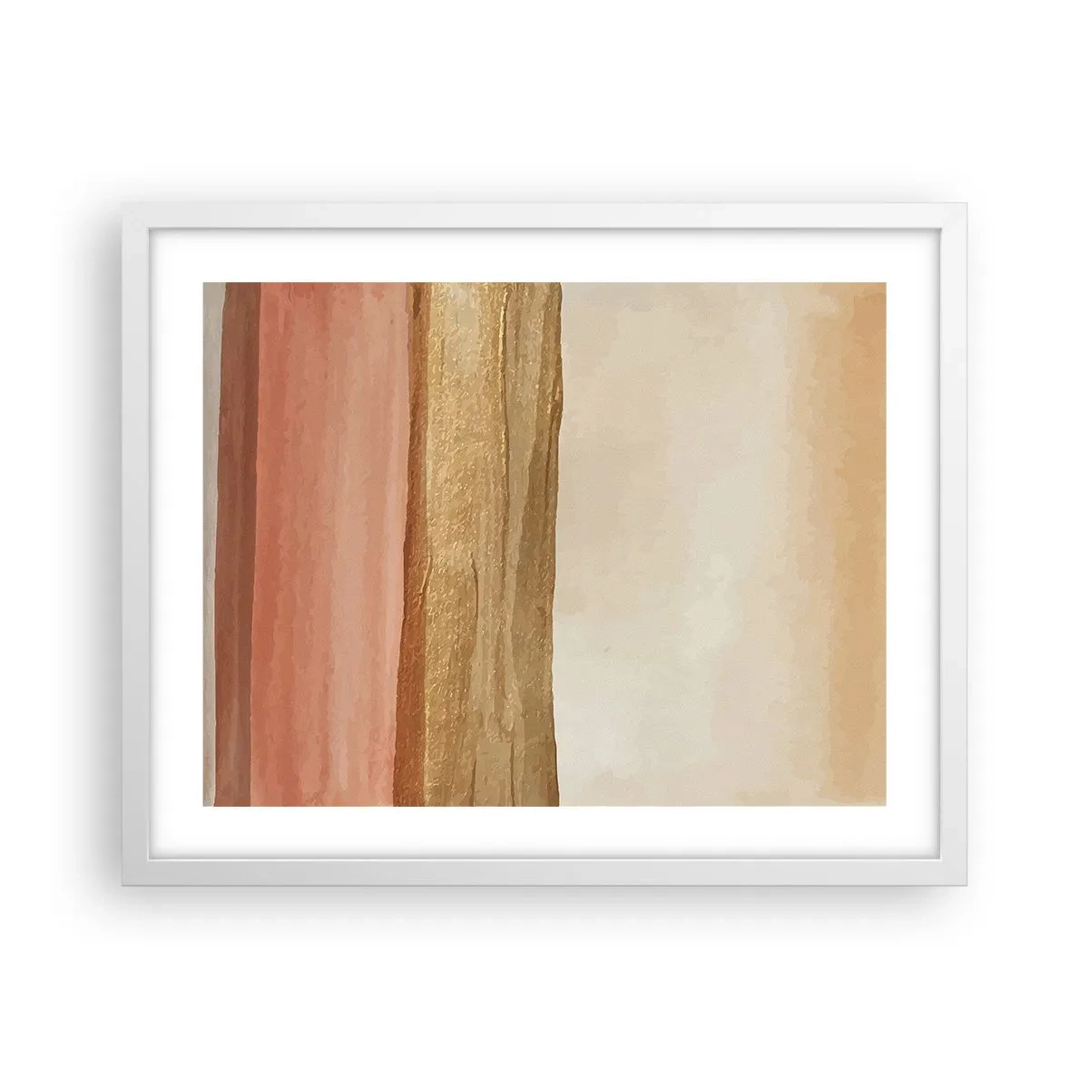 Poster in white frmae - Vertical Composition - 50x40 cm
