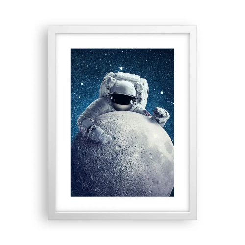 Poster in white frmae - Space Joker - 30x40 cm