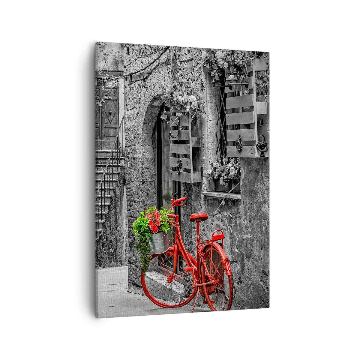 Canvas picture - Tuscan Alley - 50x70 cm