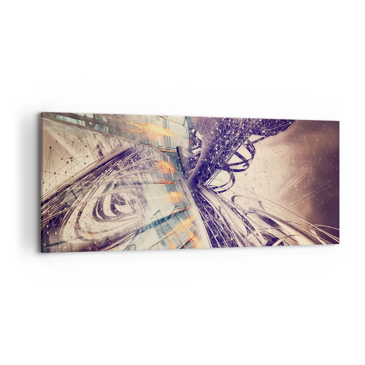 Canvas picture - At High Speed - 120x50 cm