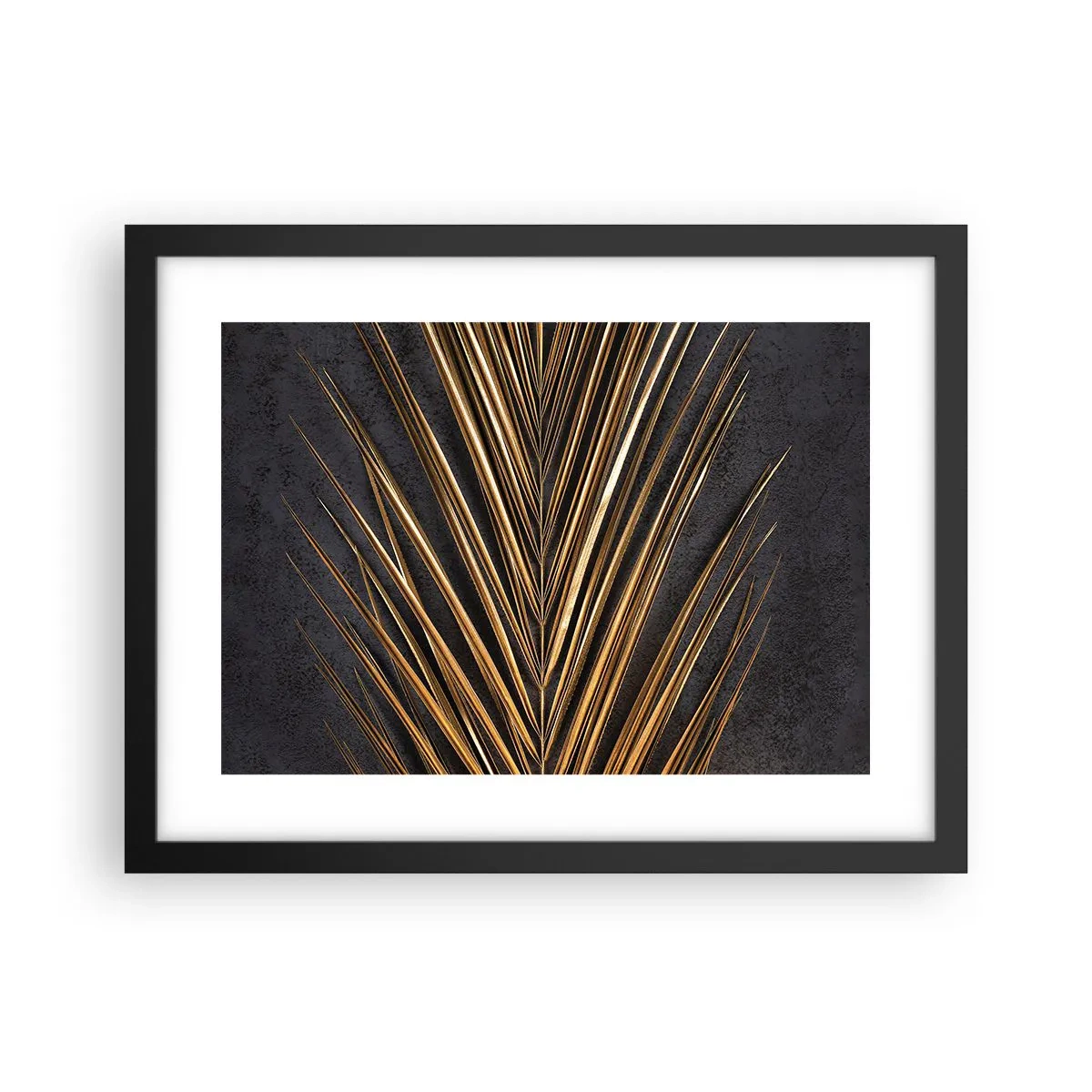 Poster in black frame - Gold of the Tropics - 40x30 cm