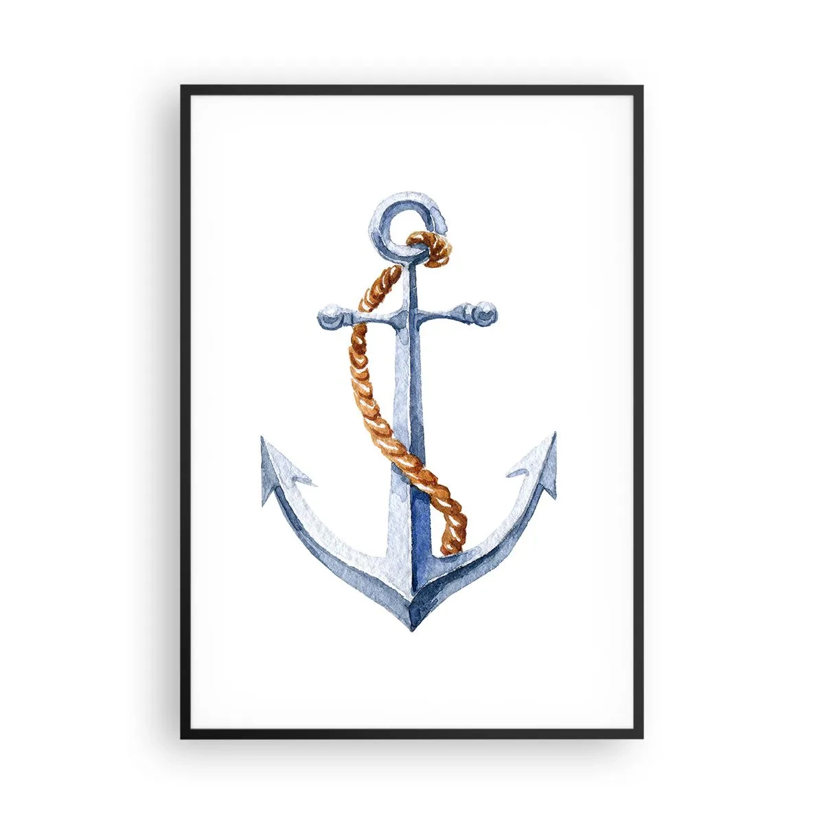 Poster in black frame - Ahoy Adventure! - 70x100 cm