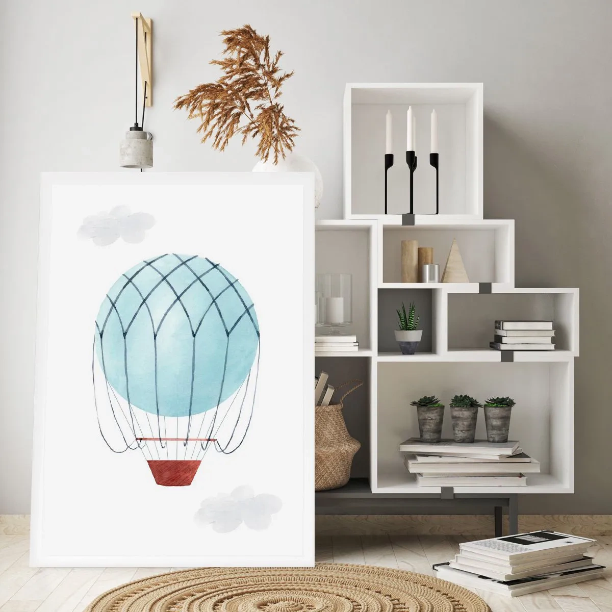 Poster - All in the Clouds - 30x40 cm