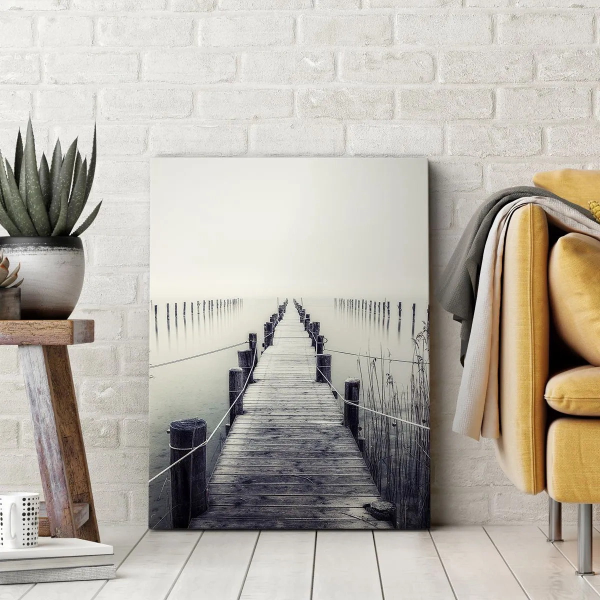 Canvas picture - Immerse Yourself in Peace - 50x70 cm