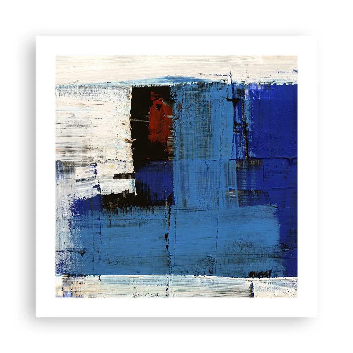 Poster - The Secret of Blue - 50x50 cm