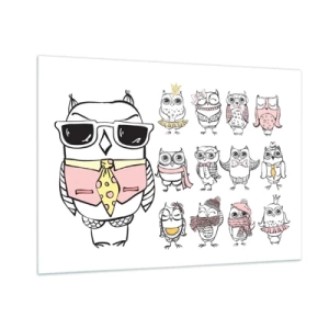 Glass picture - So Many Roles to Play - 100x70 cm