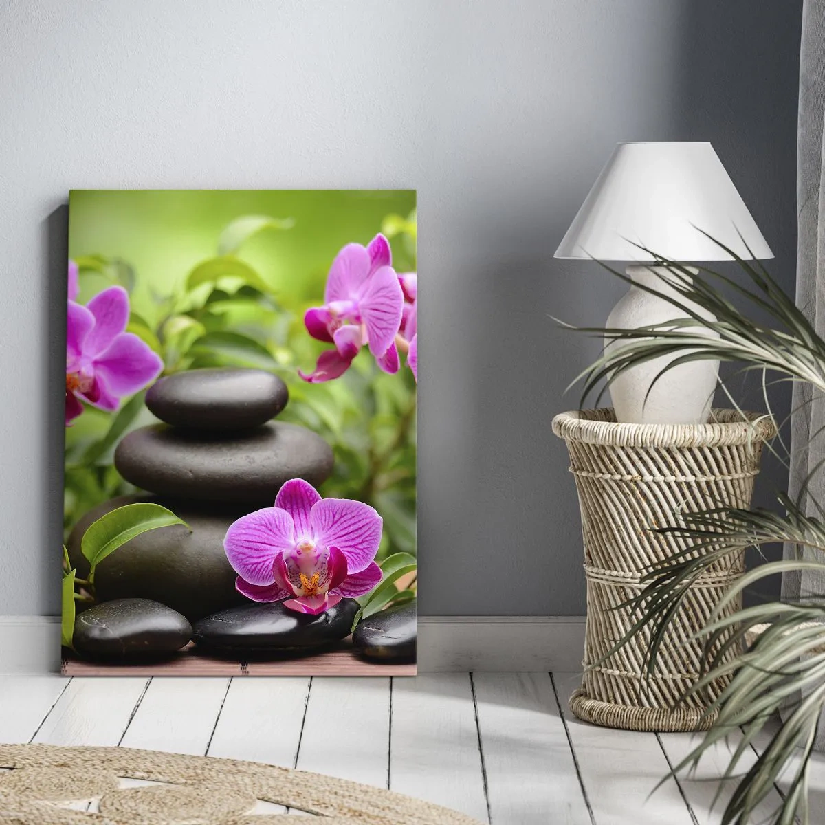 Canvas picture - Pyramid of Peace - 45x80 cm