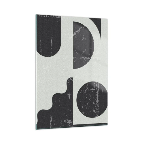 Glass picture - Composition Above and Under - 50x70 cm