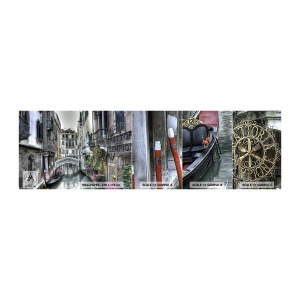 Photo Wallpaper Sample Standard Eco - For Centuries in Quiet Contemplation - Venice, City, Architecture - 100x30 cm